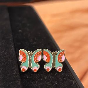 Vera Bradley butterfly earrings